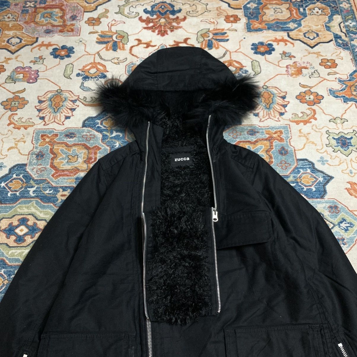 Japanese Brand vkei japanese chinese racoon fur gimmick jacket Size US M / EU 48-50 / 2 - 4 Thumbnail