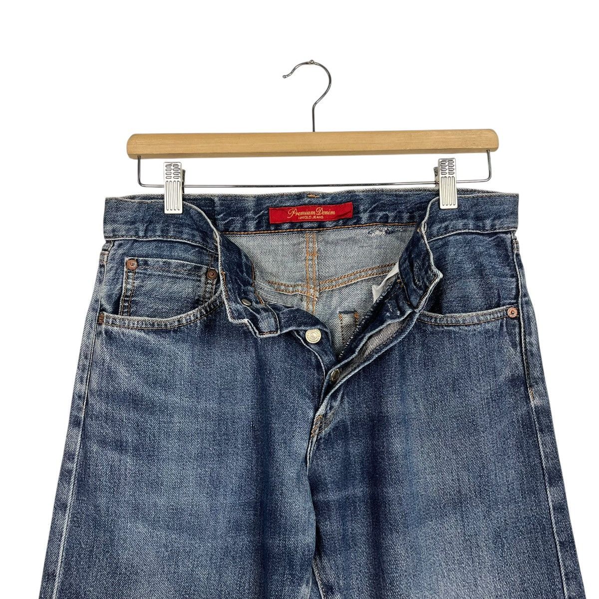 Japanese Brand Vintage Japanese Designer Redline Denim Jean Size US 31 - 16 Thumbnail