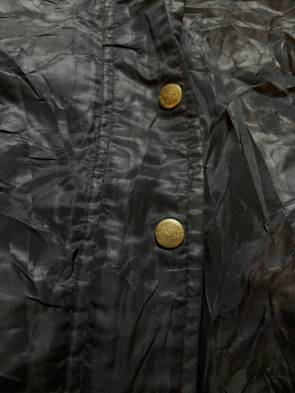 If Six Was Nine × Le Grande Bleu (L.G.B.) × Vintage Vintage Y2K Bomber Owens Style Fur Collar Avantgarde Jacket Size US S / EU 44-46 / 1 - 6 Thumbnail