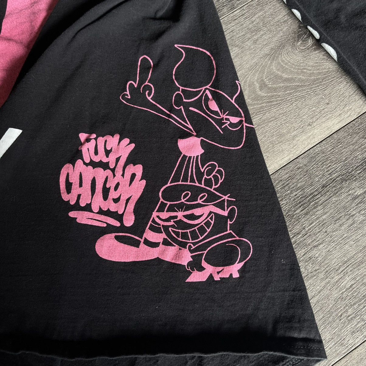 Vintage Chilalay Breast Cancer Awareness Save Boobies Longsleeve Tee Size US M / EU 48-50 / 2 - 7 Thumbnail