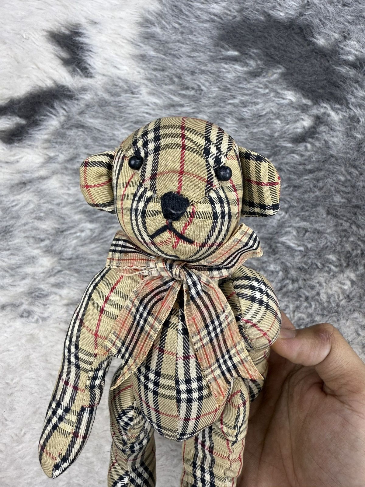 Burberry 🔥RARE🔥 Burberrys Iconic Nova Checkered Teddy Bear Size ONE SIZE - 6 Thumbnail