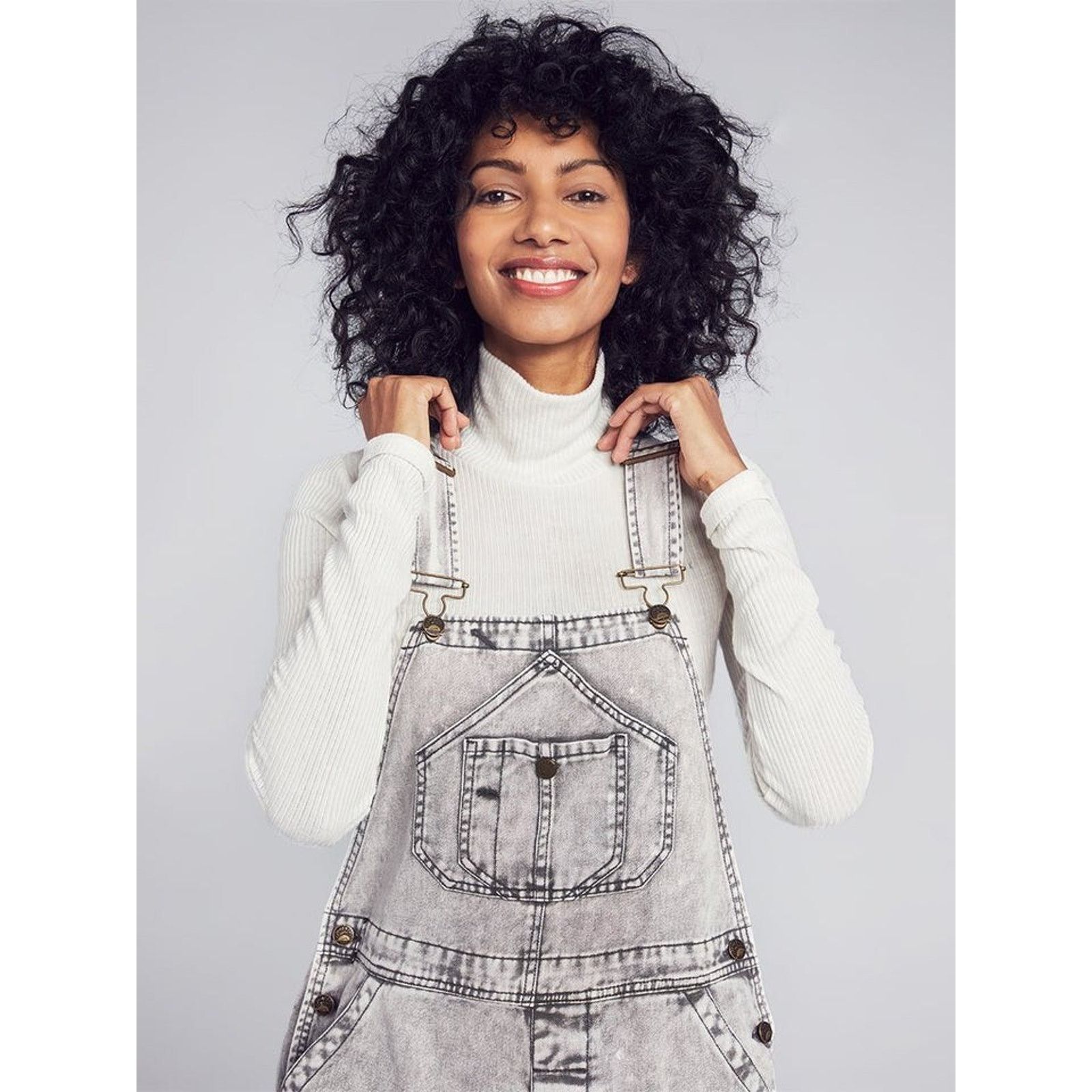 Faherty Faherty Mechanic Overall Storm Jumpsuit Cloud Grey M A000891 Size 30" / US 8 / IT 44 - 2 Thumbnail