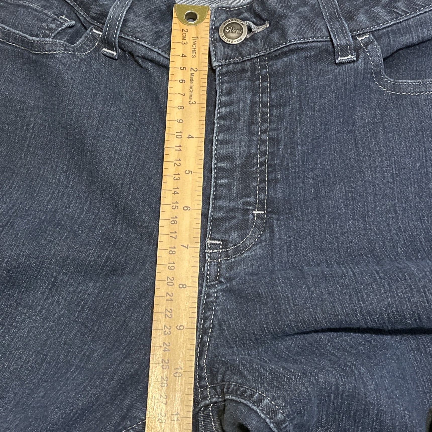 Lee Riders By Lee Jeans Women's Bootcut Stretch Denim Jeans 14M Medium Blue High Rise Sugar Bootcut? Size 36" / US 14 / IT 50 - 6 Thumbnail