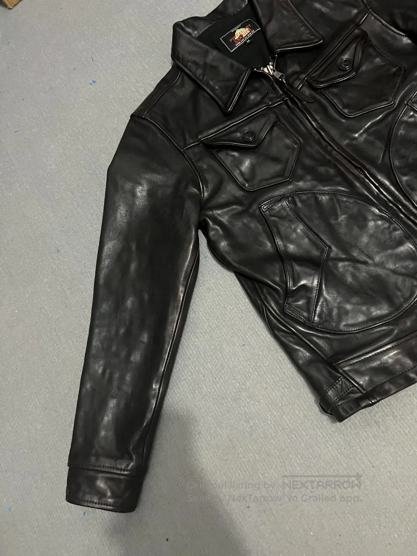 RRL Ralph Lauren Men's Horsehide Leather Jacket. Size US M / EU 48-50 / 2 - 3 Thumbnail