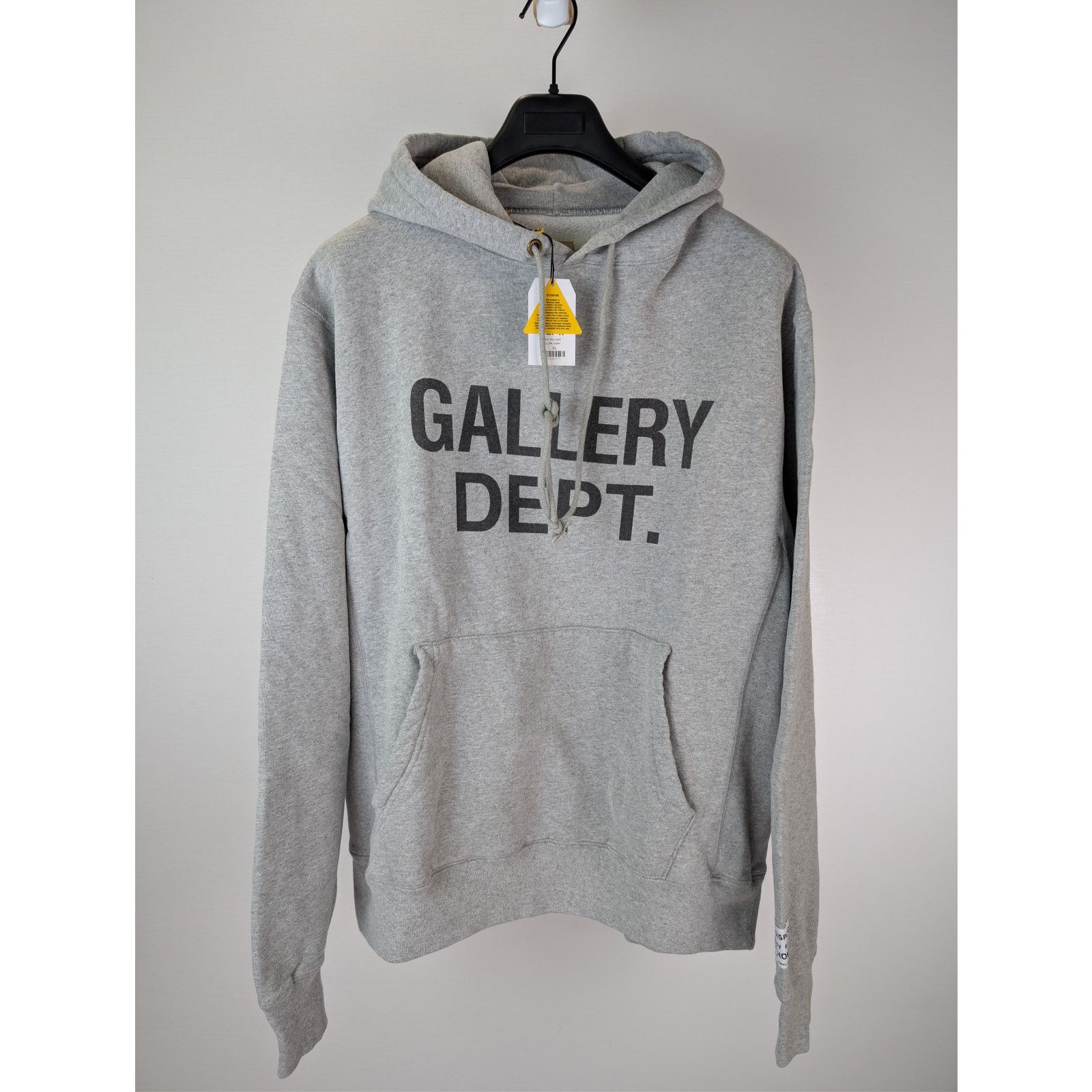 Gallery Dept. o1rshd1 Center Logo-Print Hoodie in Heather Grey Size US XL / EU 56 / 4 - 8 Thumbnail