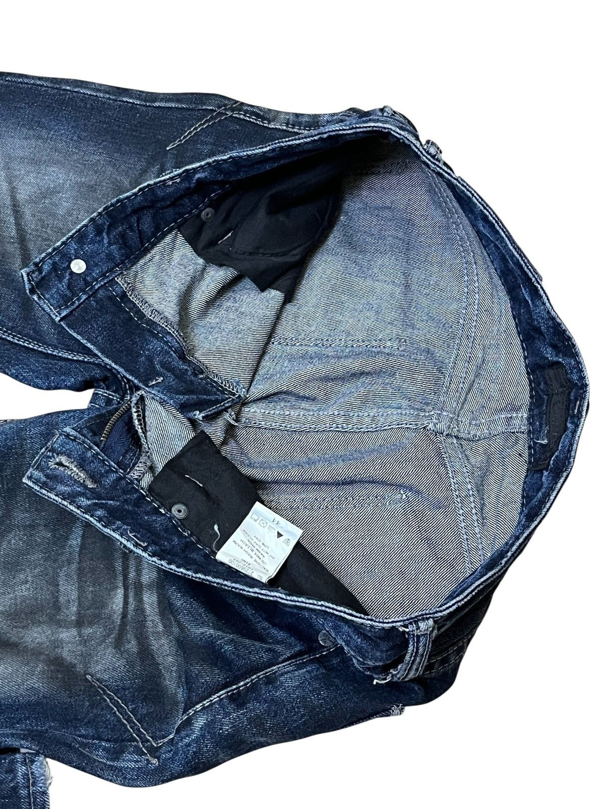 GOSTAR DE FUGA Japanese fashion FUGA/GOSTAR DE FUGA whiskers flared jeans Size US 31 - 11 Thumbnail