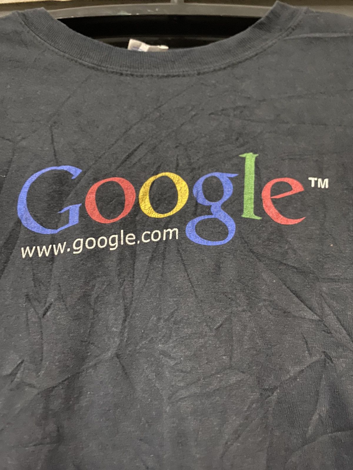 Vintage Vintage 00s GOOGLE T Shirt Size US XL / EU 56 / 4 - 2 Thumbnail