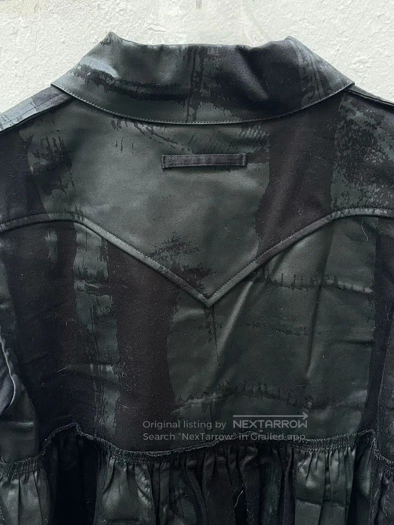 Jean Paul Gaultier Jean Paul Gaultier Dark Splatter Jacket. Size US M / EU 48-50 / 2 - 6 Thumbnail