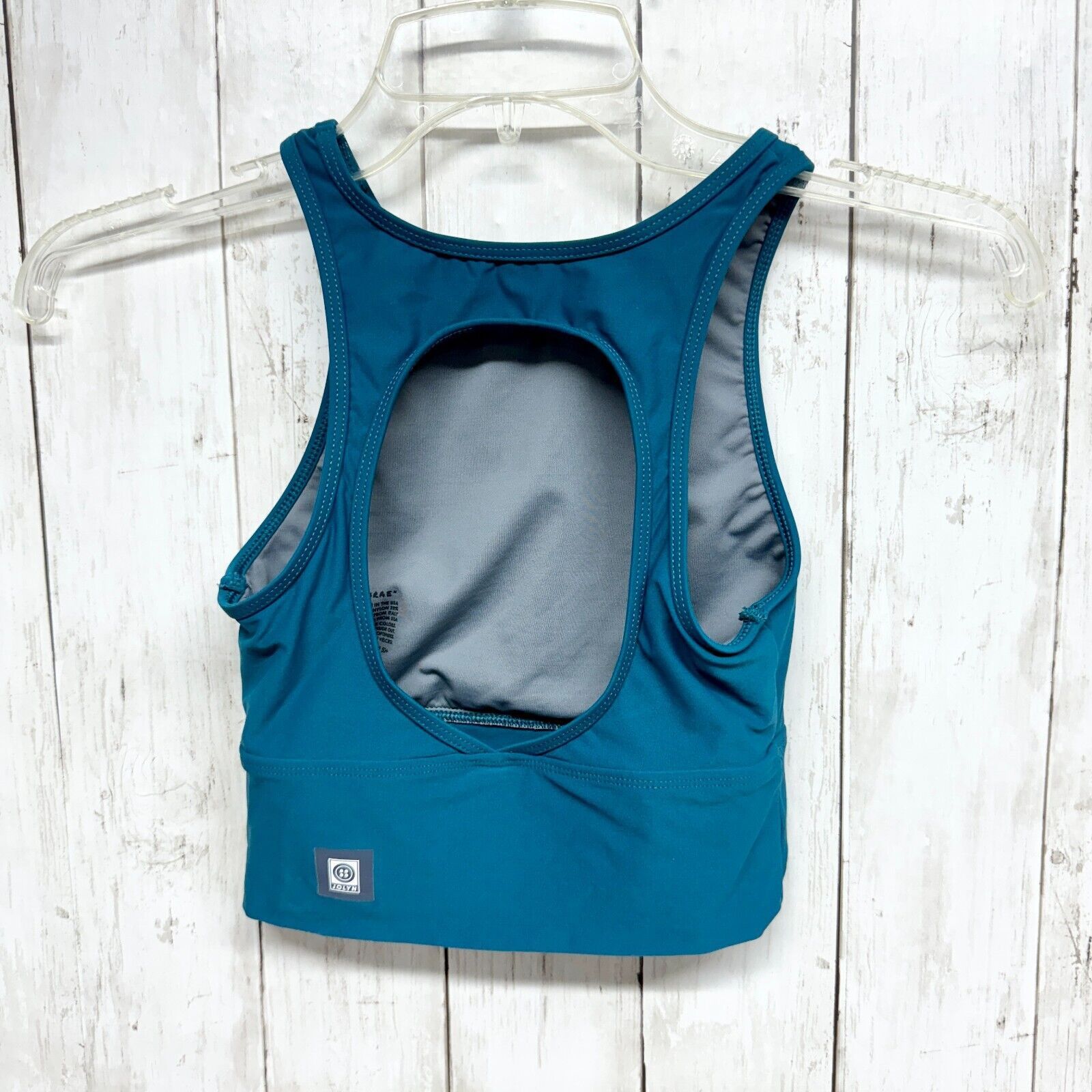 Other Joyln Sports Bra Size XS Sarae Peacock Blue Athletic Running Size XS / US 0-2 / IT 36-38 - 2 Thumbnail