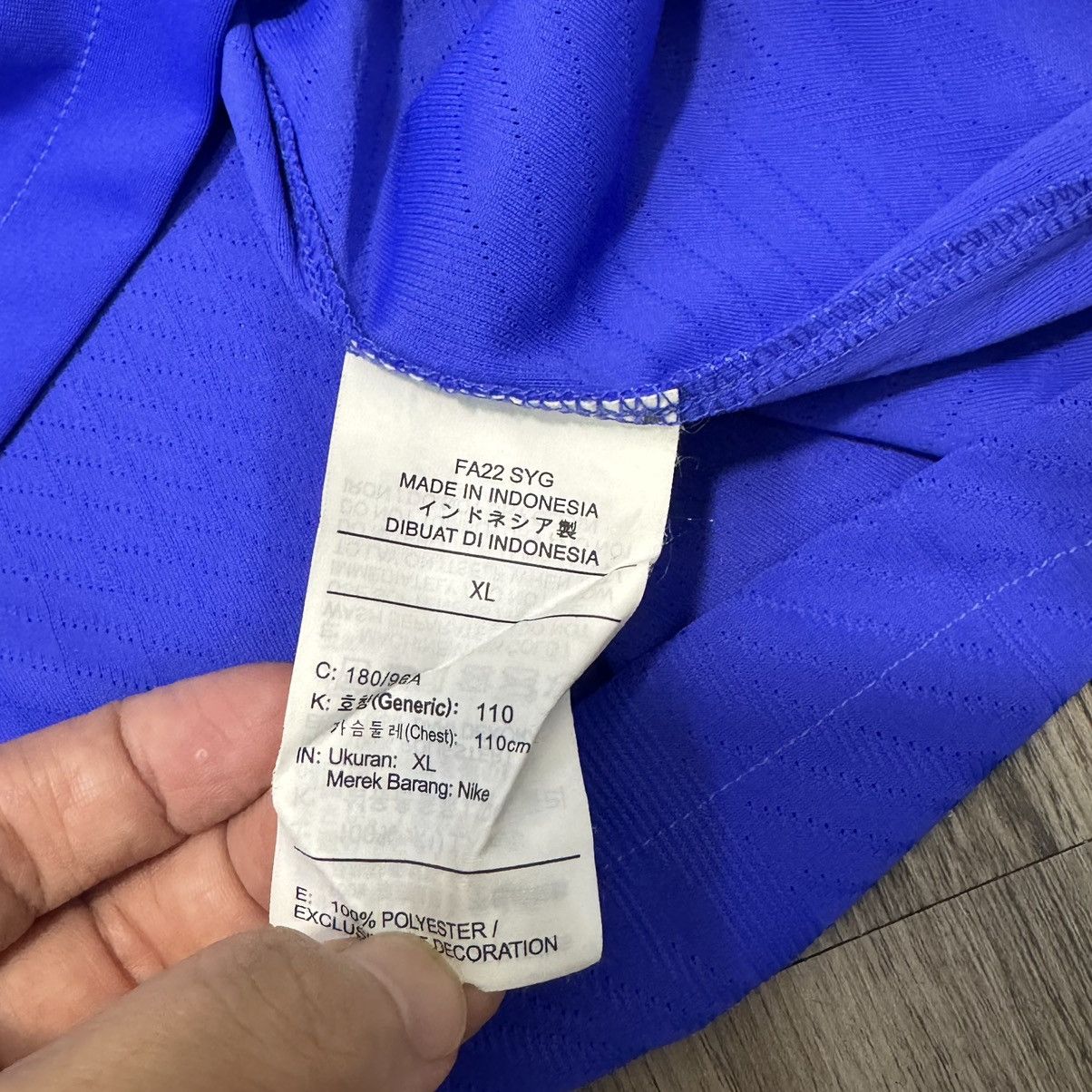 Nike Brazil WC2022 player issue away shirt #17 Bruno G. Size US XL / EU 56 / 4 - 8 Thumbnail