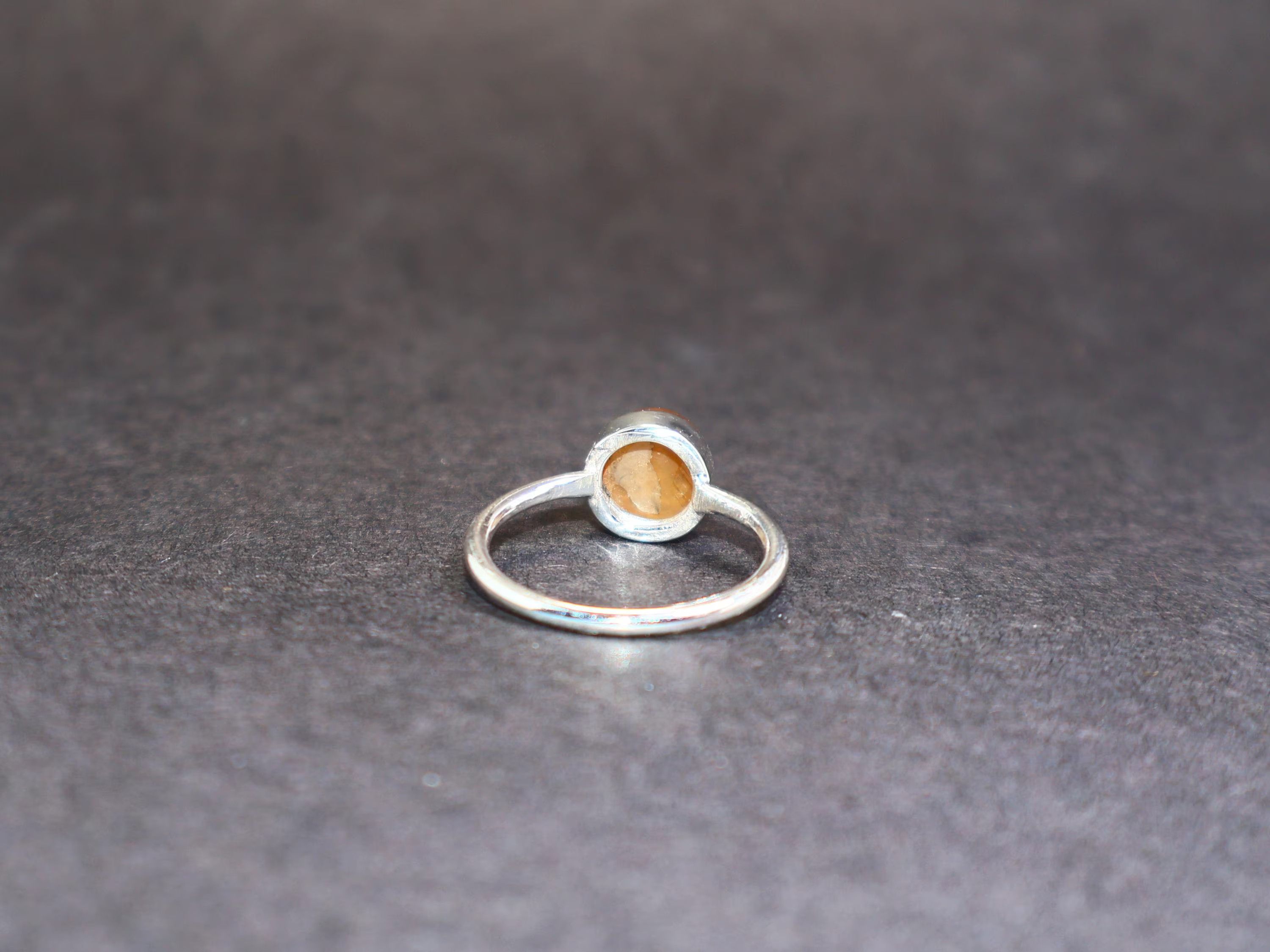 Handmade Citrine Ring, Handmade Boho Ring, 925 Sterling Silver Ring, Size ONE SIZE - 5 Thumbnail