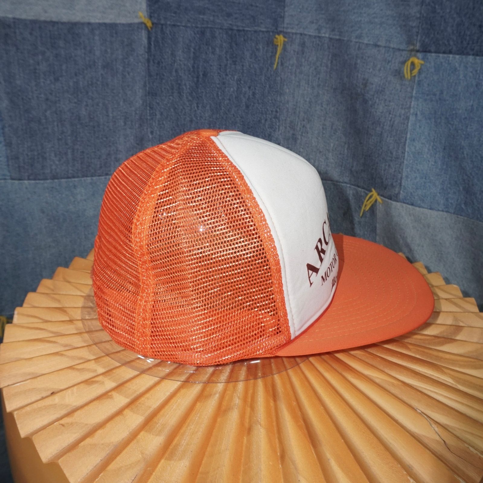 Vintage OSFA - Vintage Y2K Arcadian motor carriers racing team hat Size ONE SIZE - 4 Thumbnail