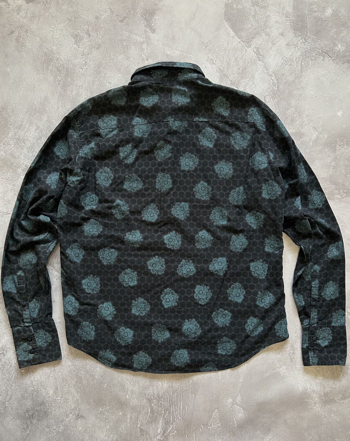 Designer × Kenzo KENZO Homme All over Flowers Print Shirt Size XL Size US XL / EU 56 / 4 - 8 Thumbnail