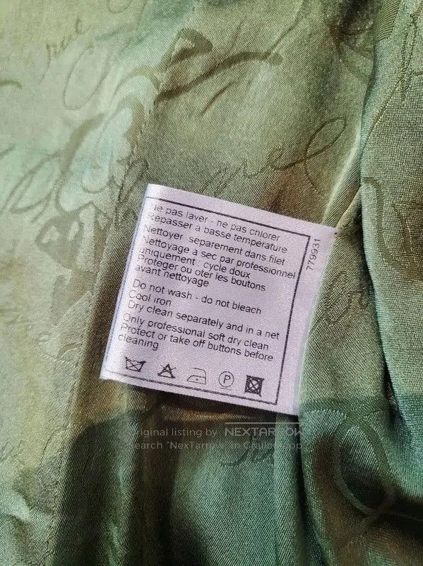 Chanel Chanel Green Wool Jacket for Women . Size M / US 6-8 / IT 42-44 - 9 Thumbnail