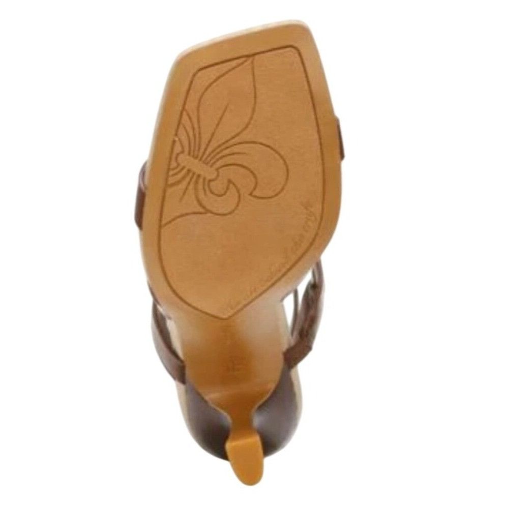 Franco Sarto FRANCO SARTO / L-Rine / Dress Sandals / Amber / Brown / Lea Size US 7.5 / IT 37.5 - 4 Thumbnail