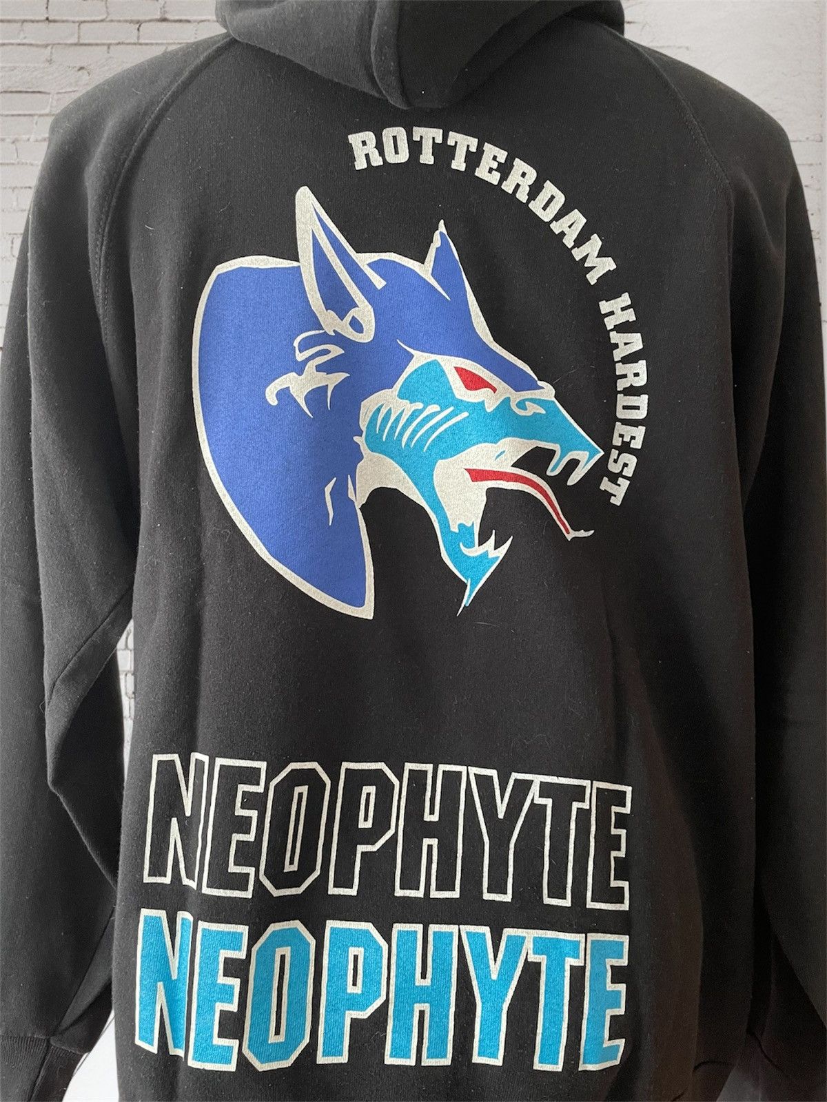 Vintage Vintage Rotterdam Records Neophyte Mid-90s Hoodie Size US XL / EU 56 / 4 - 5 Thumbnail