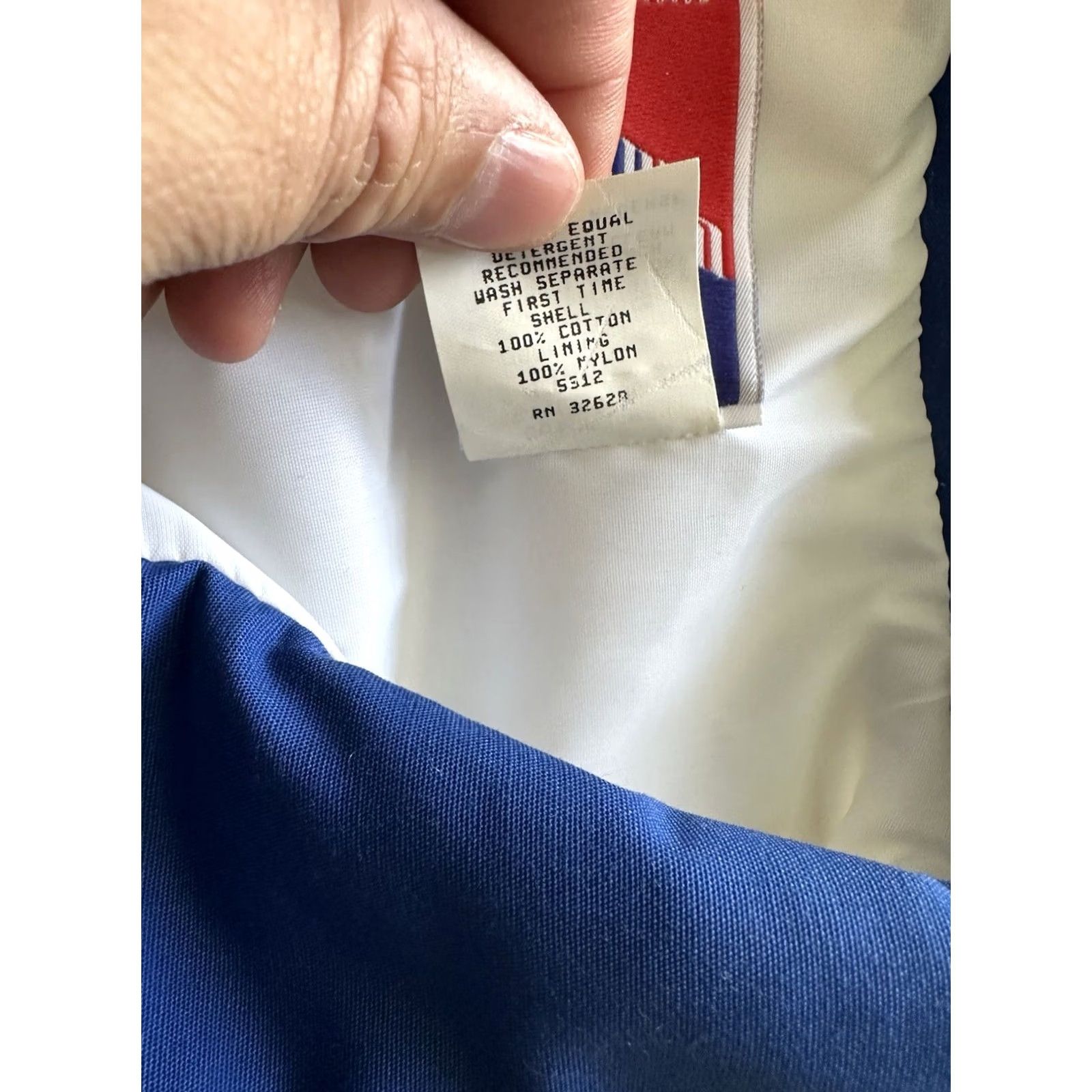 Vintage VINTAGE 80s Panasonic USA Bomber Jacket Unisex Large White Red Blue RARE Size US L / EU 52-54 / 3 - 6 Thumbnail