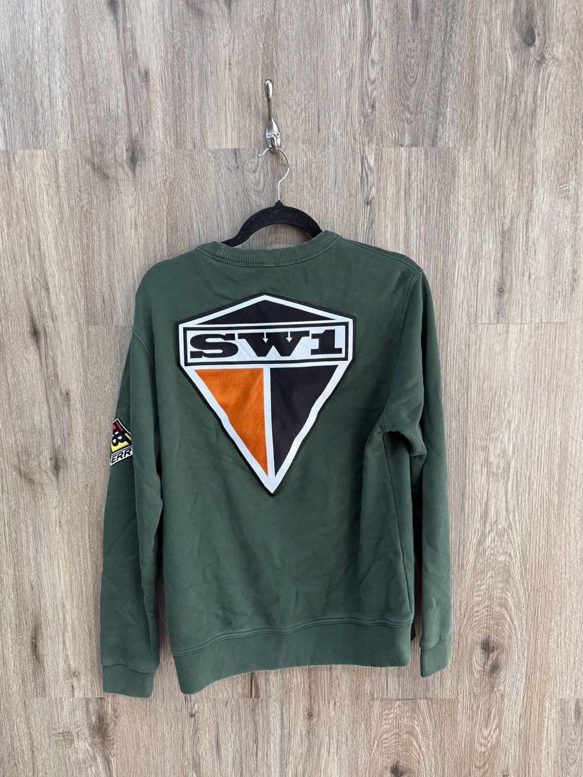 Burberry Bureberry Green Crewneck Size US S / EU 44-46 / 1 - 6 Thumbnail