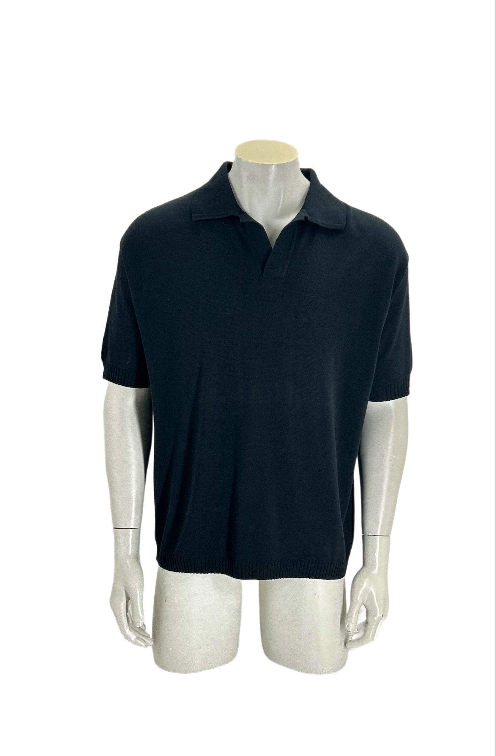 Cp company black polo shirt sale