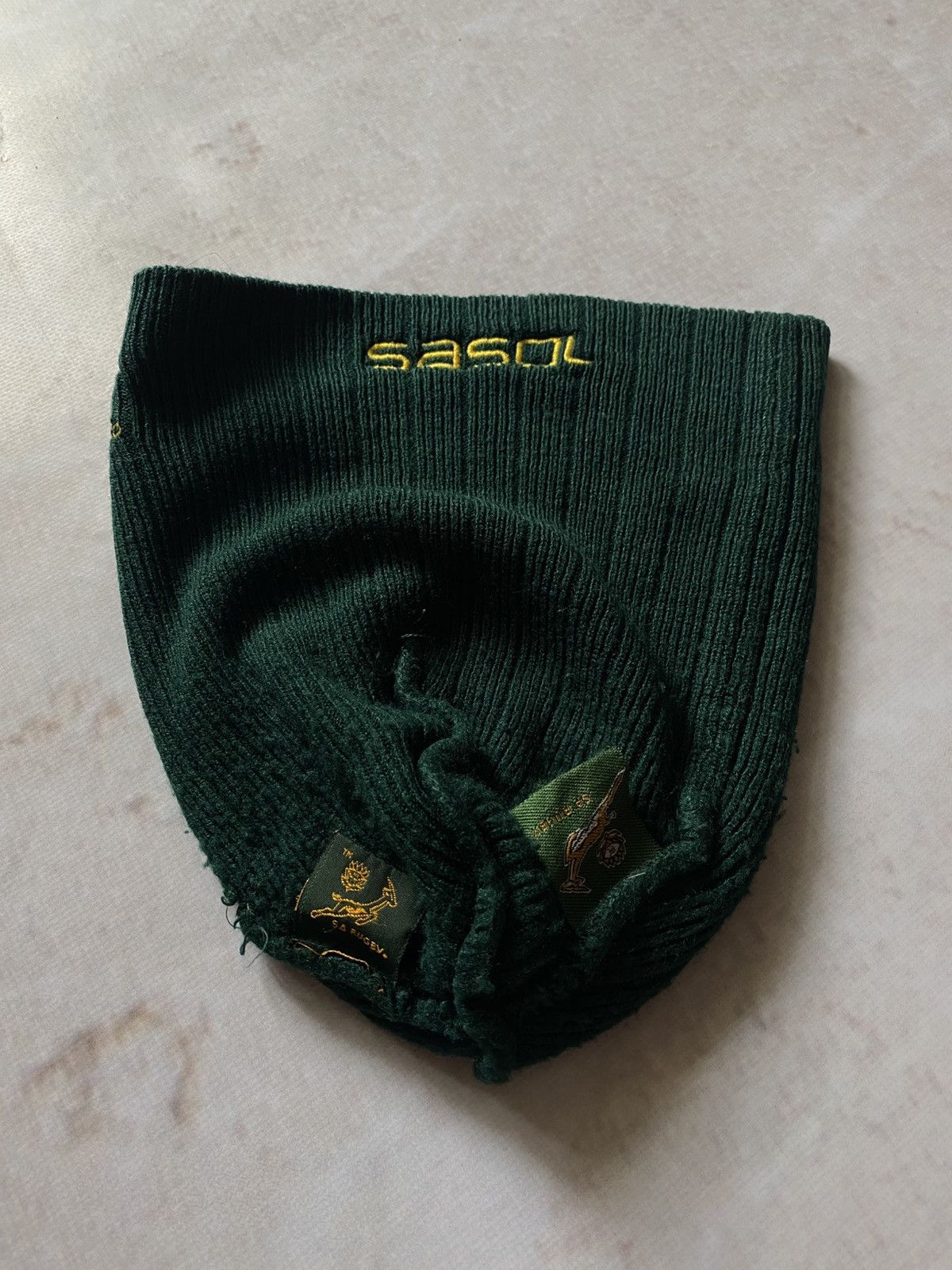 Canterbury of New Zealand × Vintage Rare Vintage Canterbury South Africa SA Rugby Jersey Hat 90s Size ONE SIZE - 8 Thumbnail
