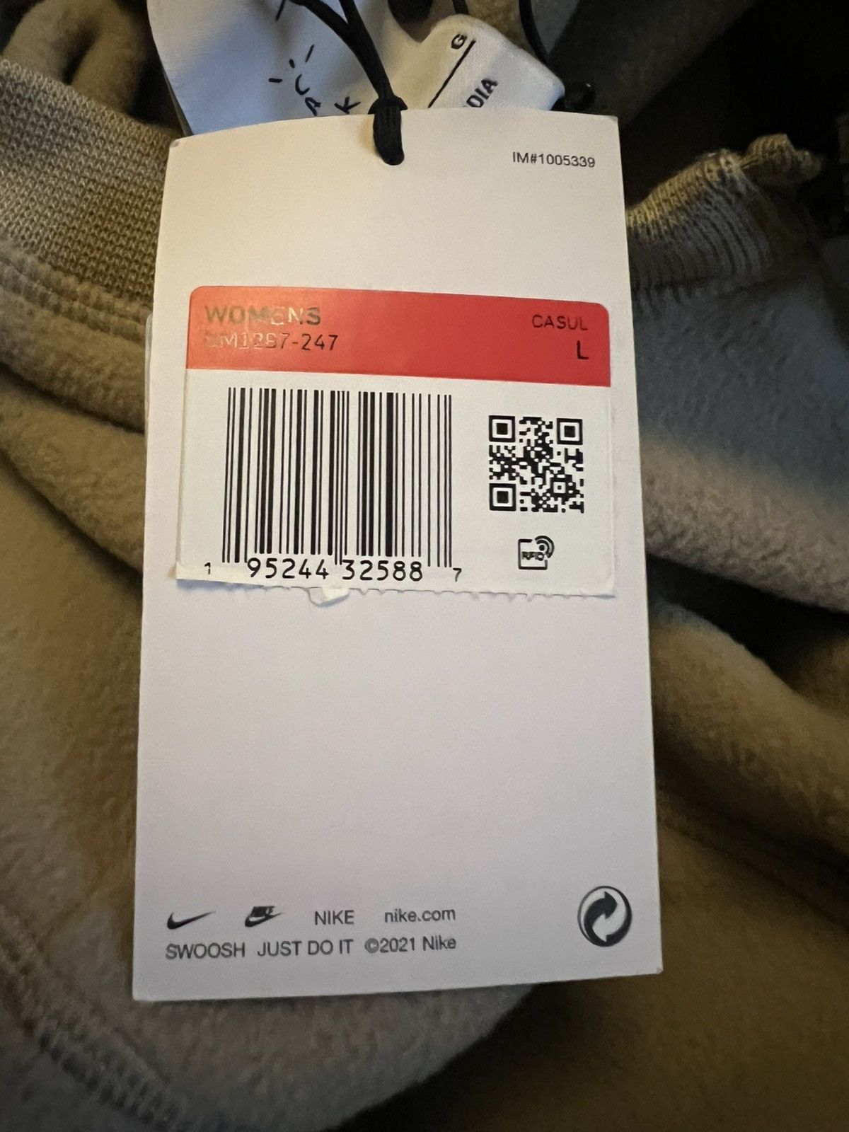 Nike × Travis Scott Travis Scott CACT.US CORP x Nike Crew Fleece Sweatshirt Size L / US 10 / IT 46 - 9 Thumbnail