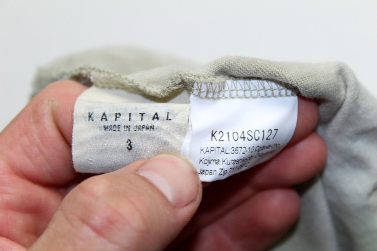 Kapital Ashbury Pocket Tee Size US L / EU 52-54 / 3 - 4 Thumbnail