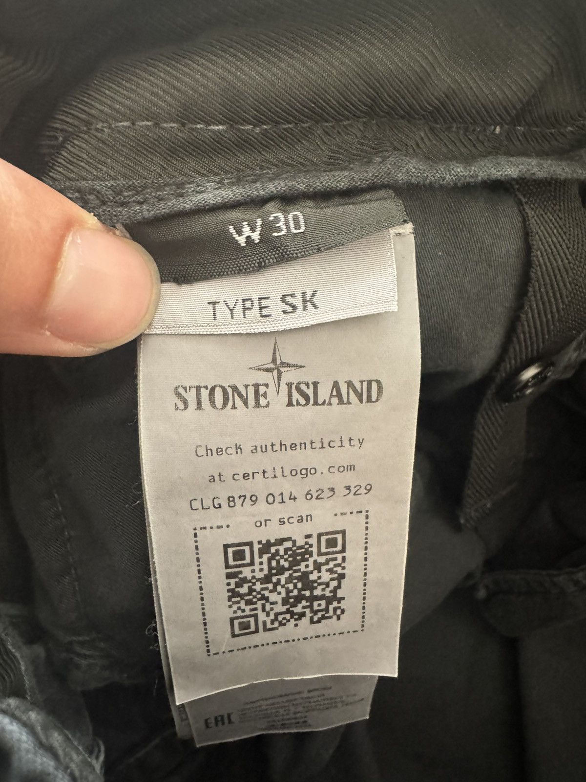 Stone Island Type SK Black Cargo Pants Size US 30 / EU 46 - 5 Thumbnail