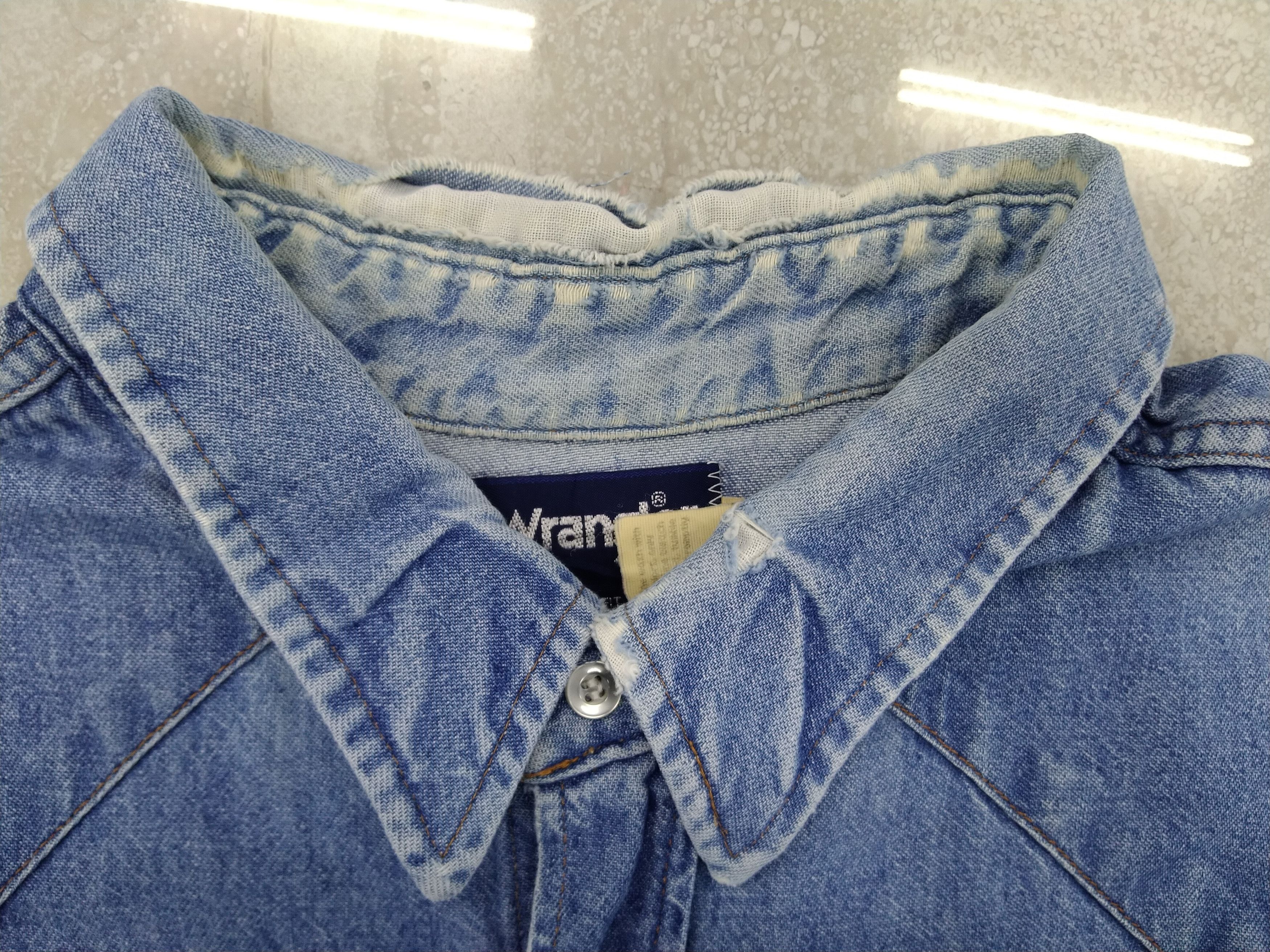 Vintage × Wrangler Vintage Wrangler Button Jacket Size US XXL / EU 58 / 5 - 5 Thumbnail