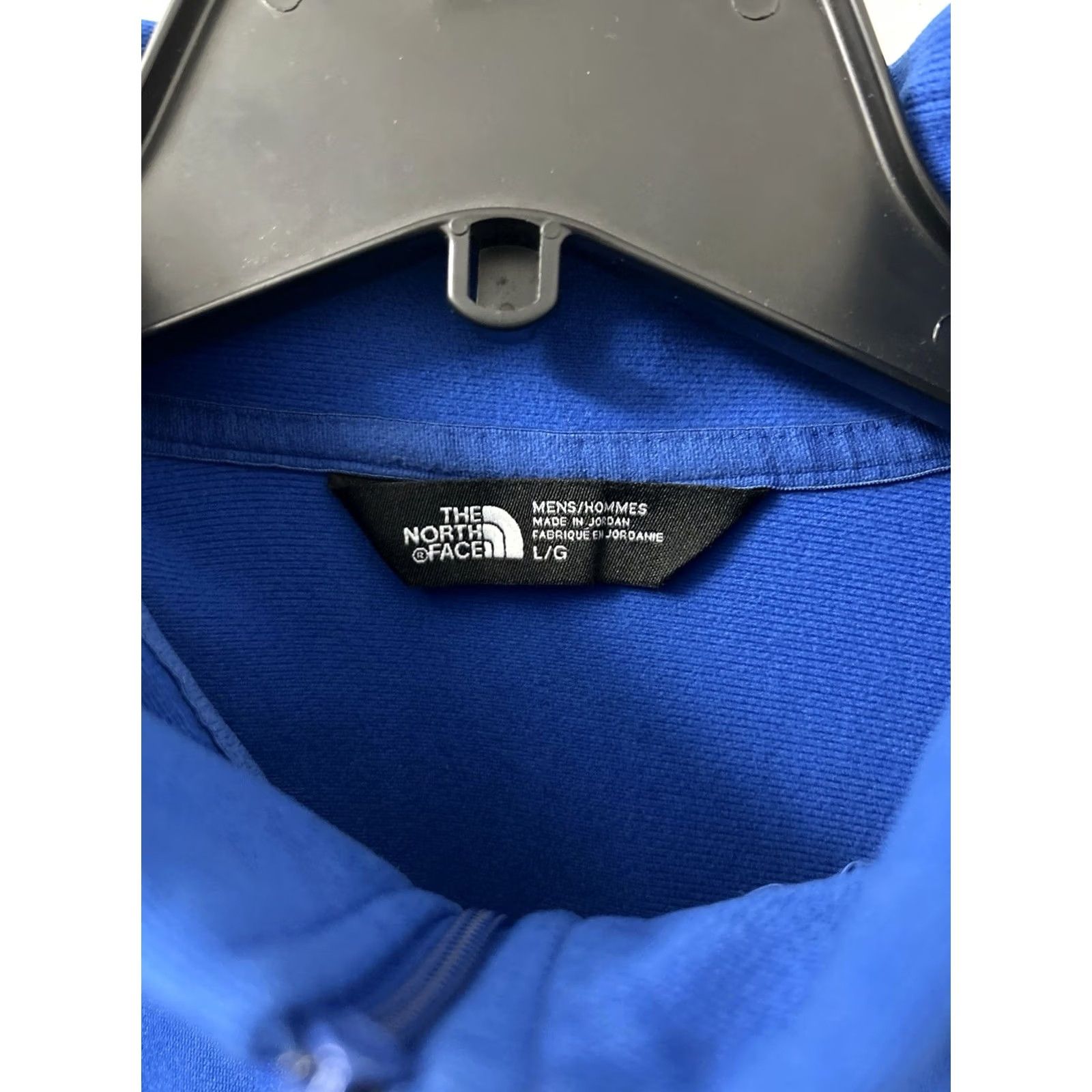 The North Face The North Face 1/4 Zip Mens Size Large Blue Pullover Sweatshirt Long Sleeve Size US L / EU 52-54 / 3 - 6 Thumbnail