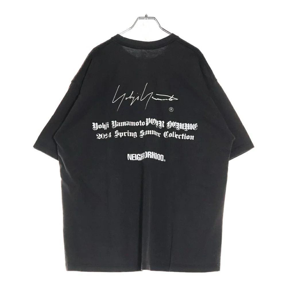 Yohji Yamamoto Yohji Yamamoto 24SS × NEIGHBORHOOOD Crew Neck Short Sleeve T Size US XL / EU 56 / 4 - 2 Thumbnail
