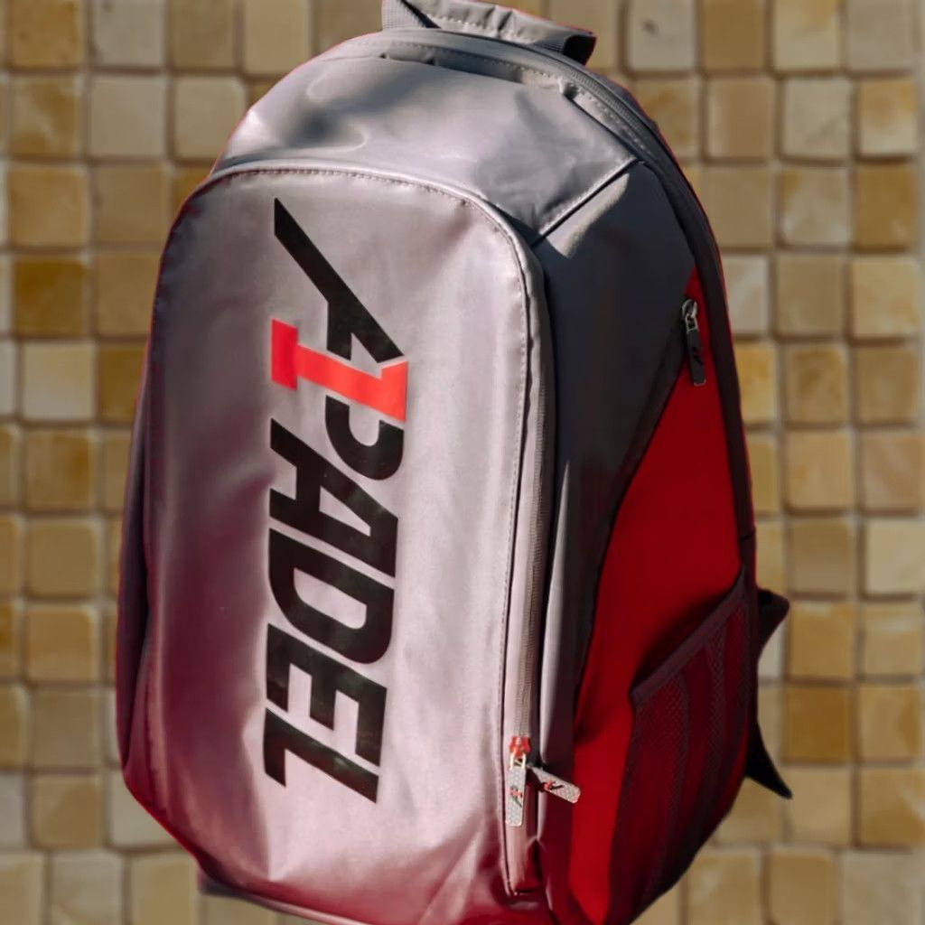 Vintage A1 PADEL BACKPACK Sh/Gray Red? Size ONE SIZE - 1 Preview