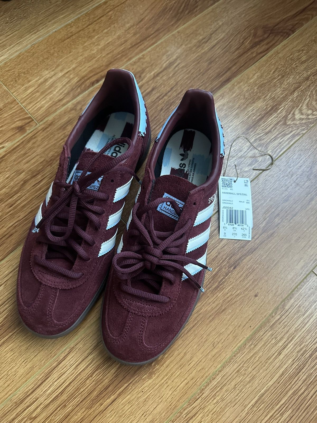 ? 2024 adidas Handball Spezial “Lucid Blue Lucid Pink” 9M Adidas Spezial | Grailed main image 4