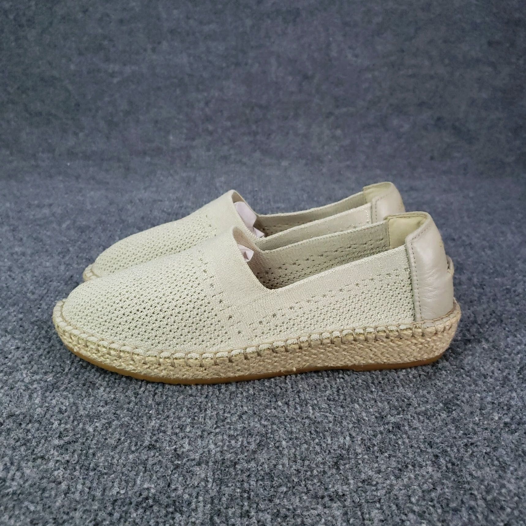 Cole Haan Cole Haan Cloudfeel Loafer Women's 8B Beige Slip On Espadrille W14239 Size US 8 / IT 38 - 4 Thumbnail