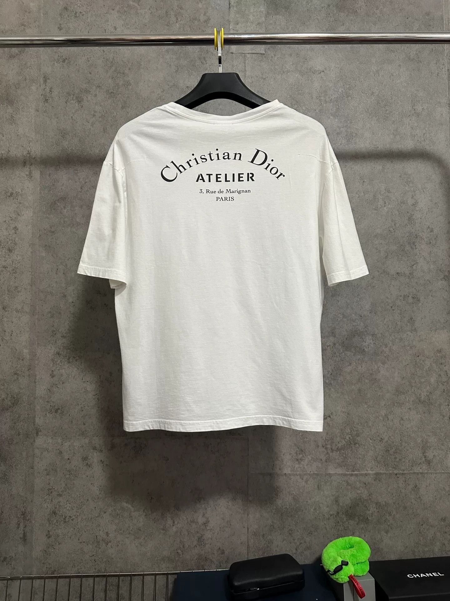 Dior Dior Uni Logo Short Sleeve T-Shirt Size US XL / EU 56 / 4 - 4 Thumbnail