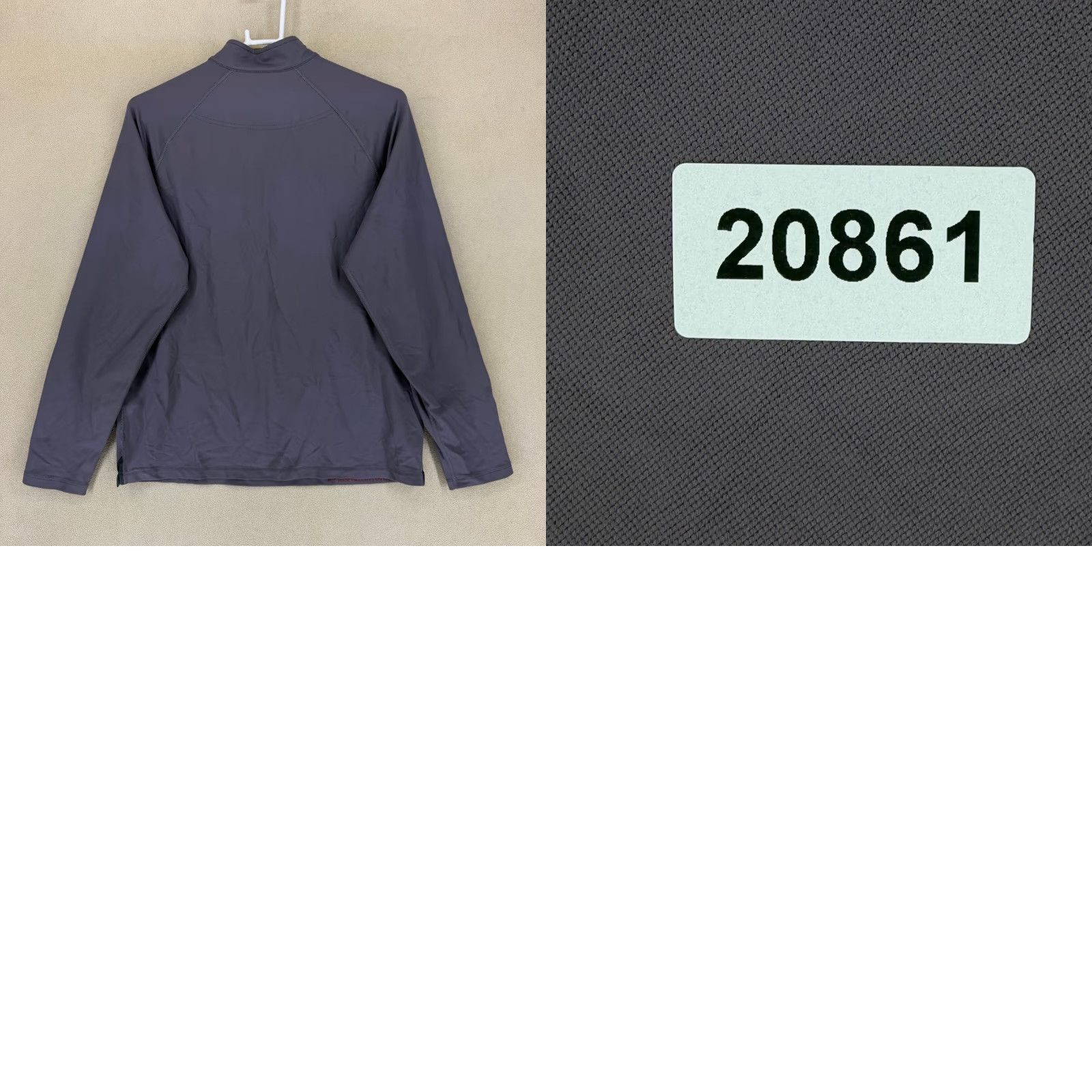 Rhone Rhone Quarter Zip Pullover Long Sleeve Shirt M/M Gray Athletic Top Size US M / EU 48-50 / 2 - 8 Thumbnail