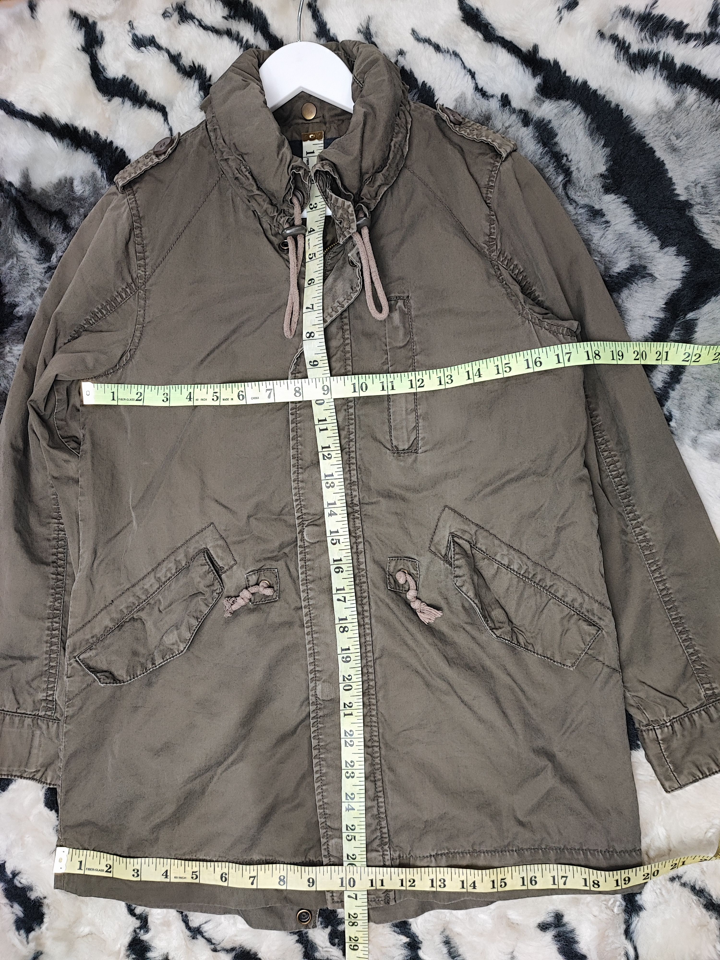 Alpha Industries Army Ugiz Parka Fishtail Bondage Jacket Hoodie Size US S / EU 44-46 / 1 - 5 Thumbnail