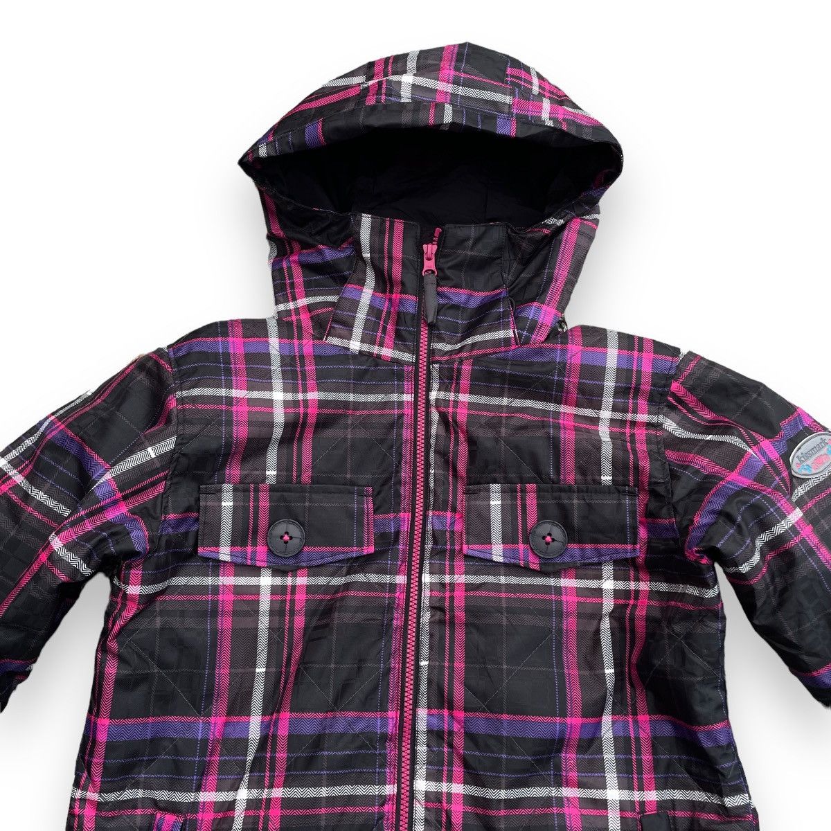 Japanese Brand 🇯🇵 KISSMARK TARTAN MULTIPOCKET SKI JACKET Size US XXL / EU 58 / 5 - 2 Thumbnail