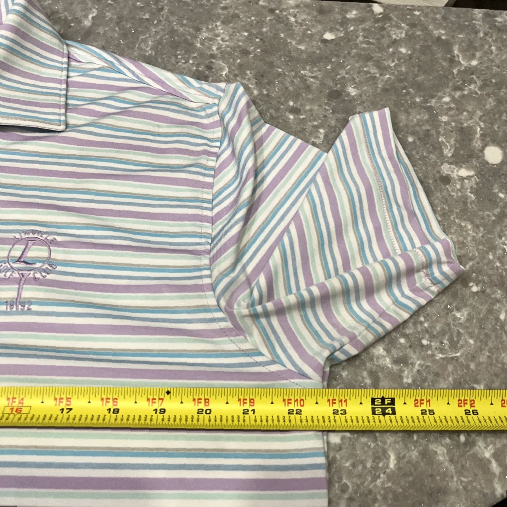 Peter Millar Peter Millar Linville Golf Club Classic Fit Striped Polo Men’s M Multicolor Shirt Golf Size US M / EU 48-50 / 2 - 4 Thumbnail