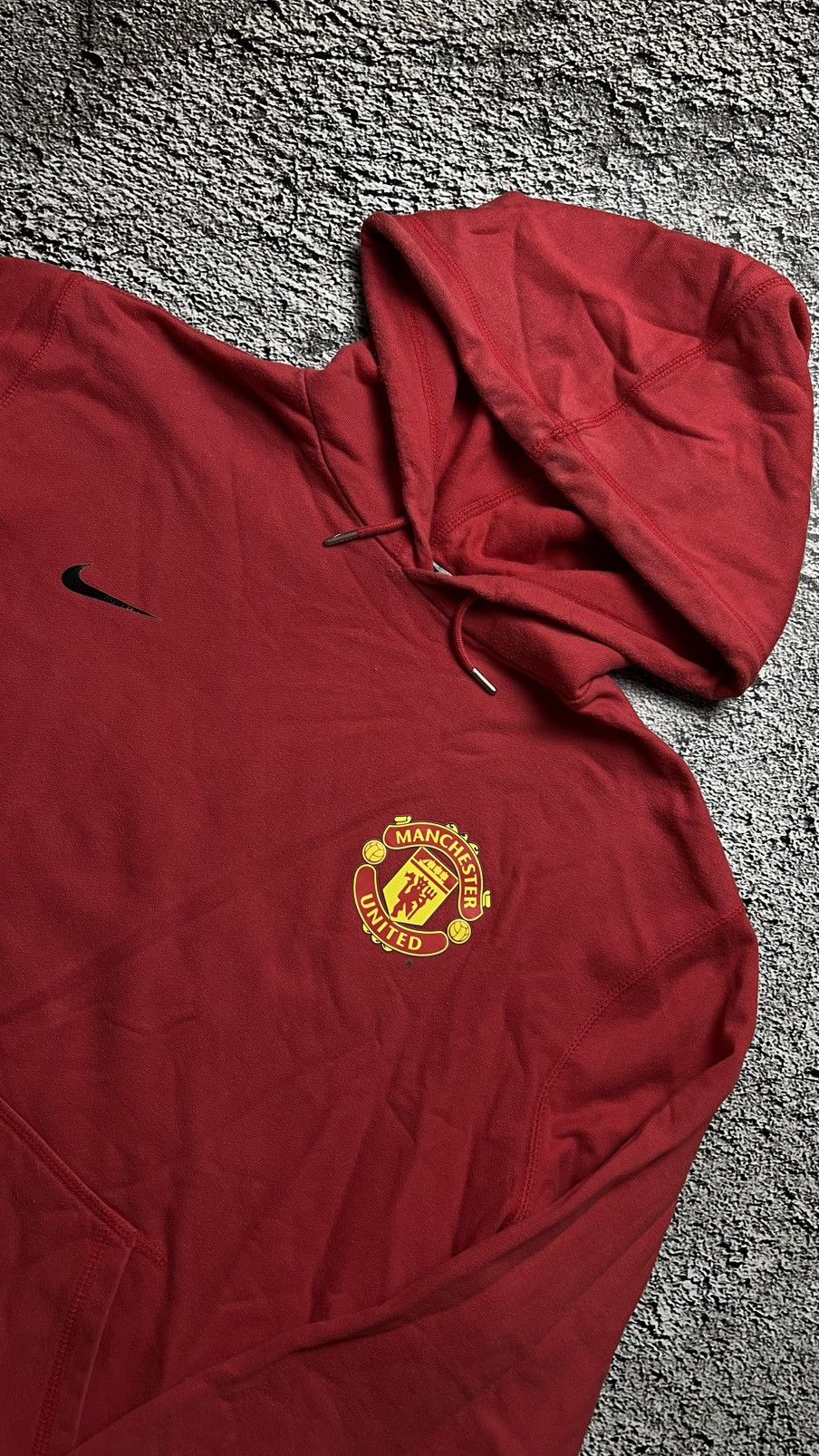 Nike Y2K Manchester United FC nike vintage hoodie Size US XL / EU 56 / 4 - 3 Thumbnail