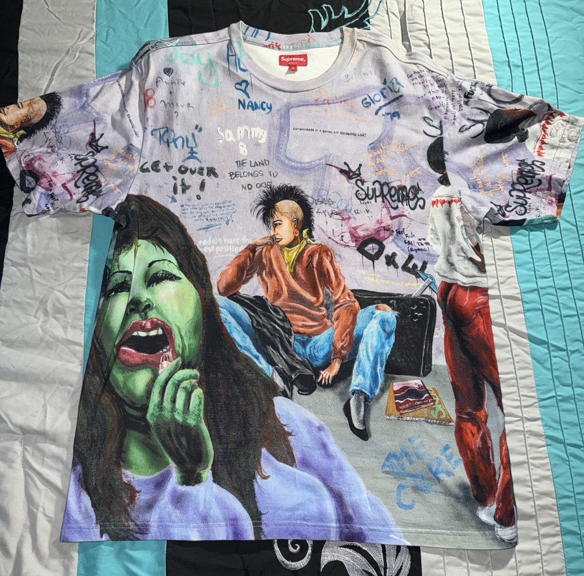 Supreme Supreme Purple Shirt Worn Once Size Medium Size US M / EU 48-50 / 2 - 1 Thumbnail