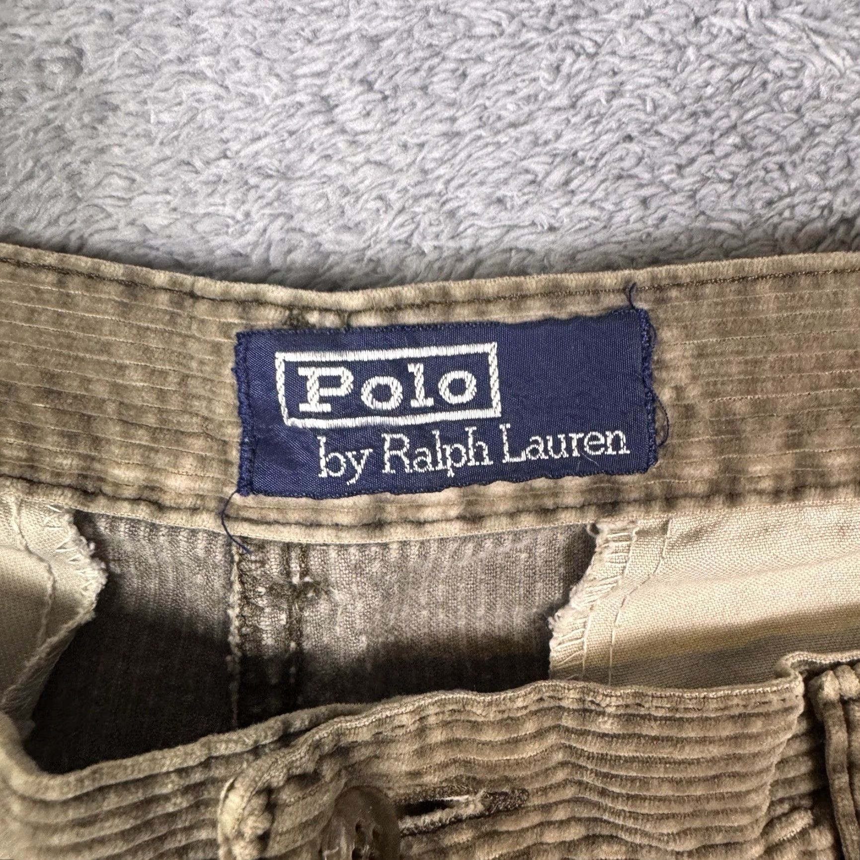 Polo Ralph Lauren VINTAGE Polo Ralph Lauren Pants Mens 36x32 Brown Corduroy 90s Chino Trousers Size US M / EU 48-50 / 2 - 7 Thumbnail