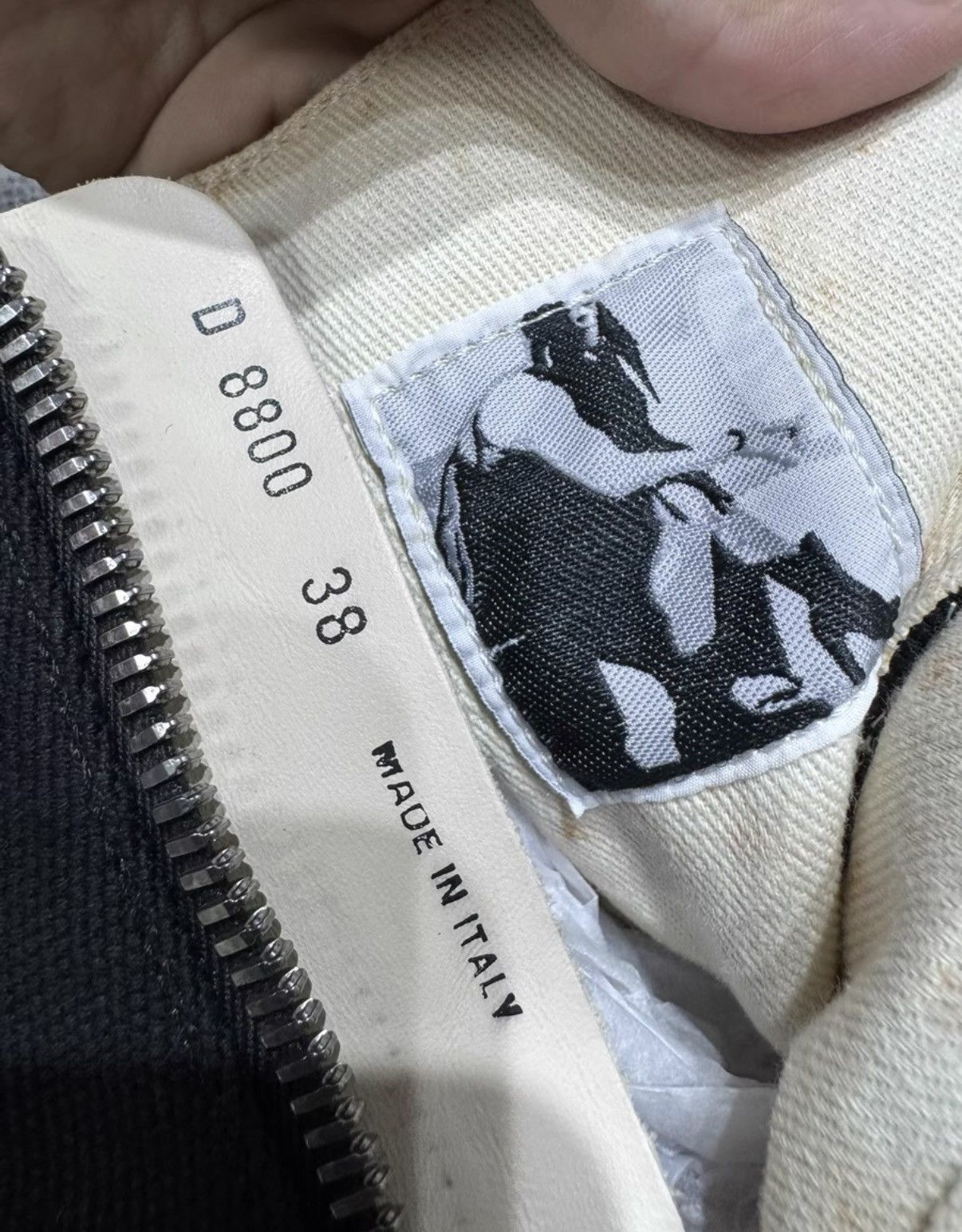 Rick Owens Rick Owens DRKSHDW Canvas Ramones K37 Size US 8 / IT 38 - 9 Thumbnail