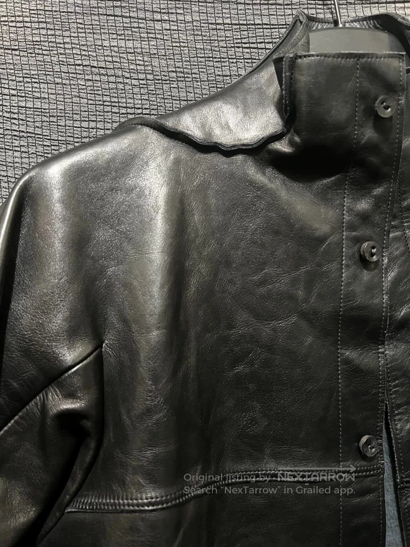 D.Hygen d hygen leather jacket with distinctive style. Size US M / EU 48-50 / 2 - 8 Thumbnail