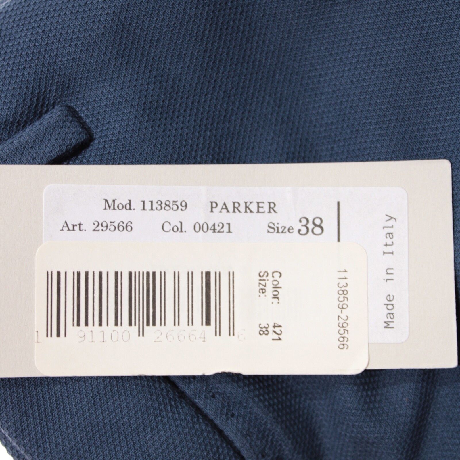 Zanella Zanella New with tags Chino Size 40 US In Blue Size US 40 / EU 56 - 4 Thumbnail
