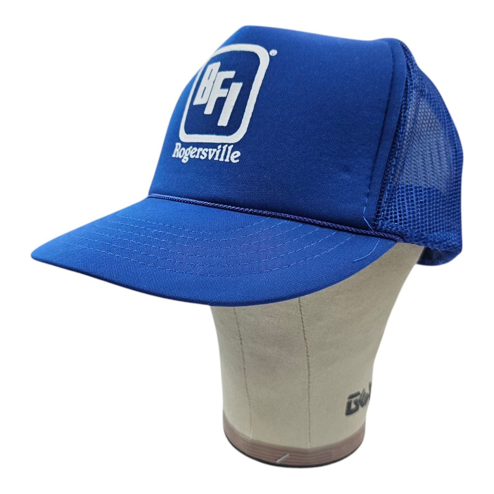 Other BFI Browning Ferris Rope Braid Mesh Snapback Cap Vintage 90s Size ONE SIZE - 2 Thumbnail