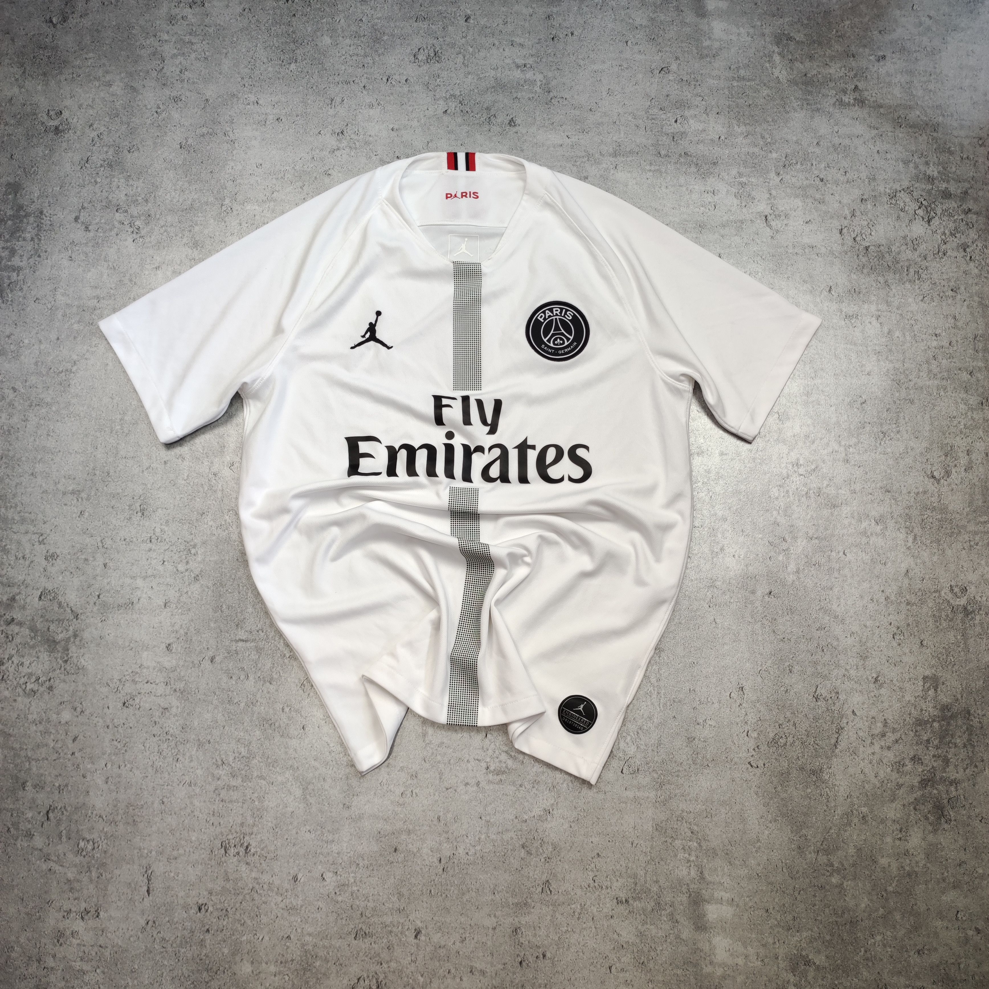 Jordan Brand Rare Soccer Jersey RARE PSG Jordan Paris Saint Garmain 4th UCL Away Jersey Grailed