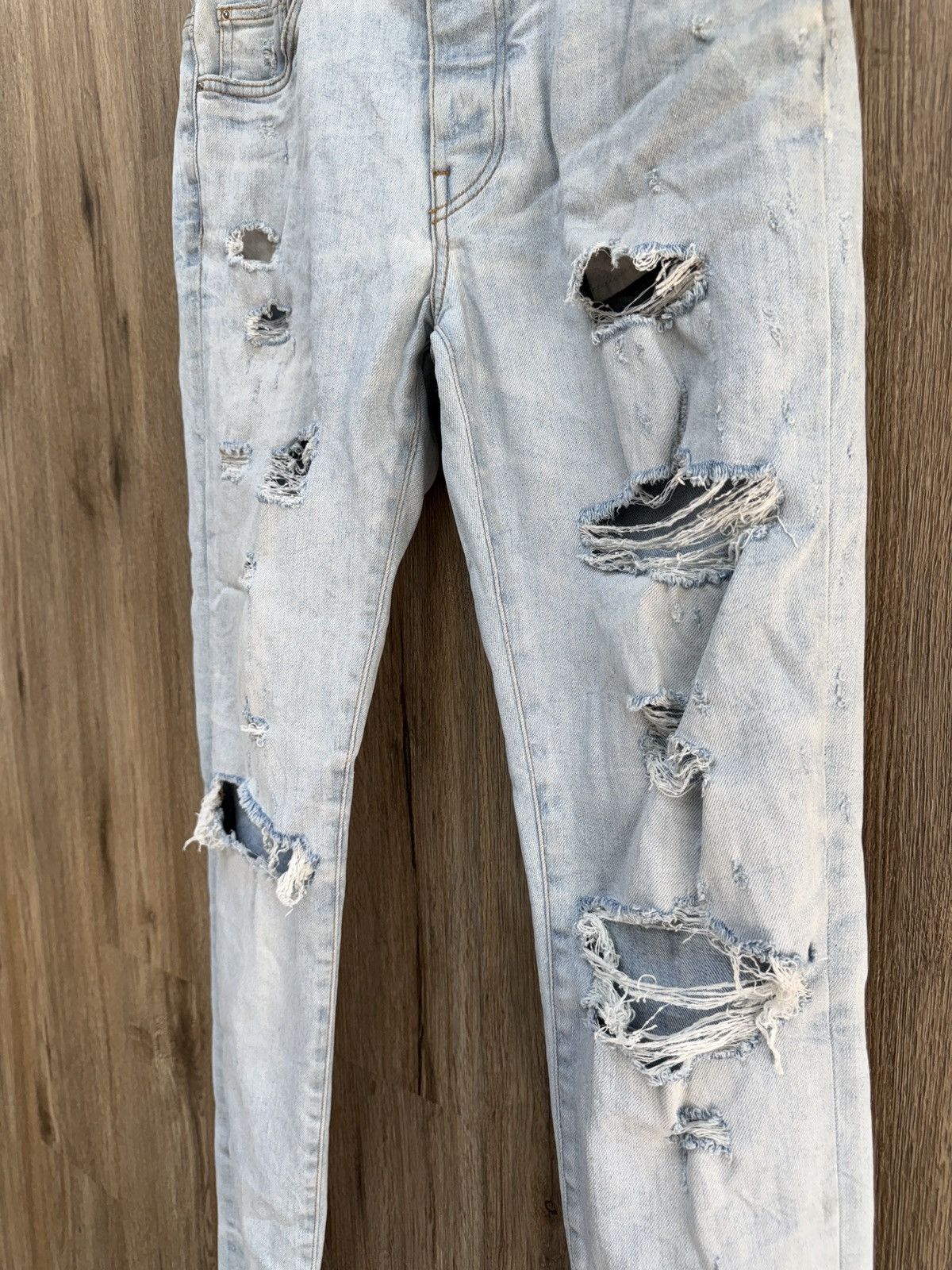 Amiri Amiri Thrasher Denim Jeans Size US 31 - 5 Thumbnail
