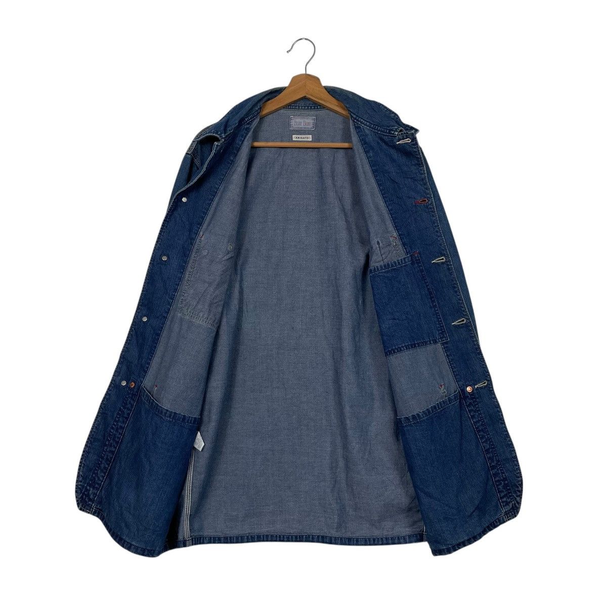 Blue Blue Japan Blue Blue Japan Arigato Workwear Denim Jacket Size US M / EU 48-50 / 2 - 11 Thumbnail