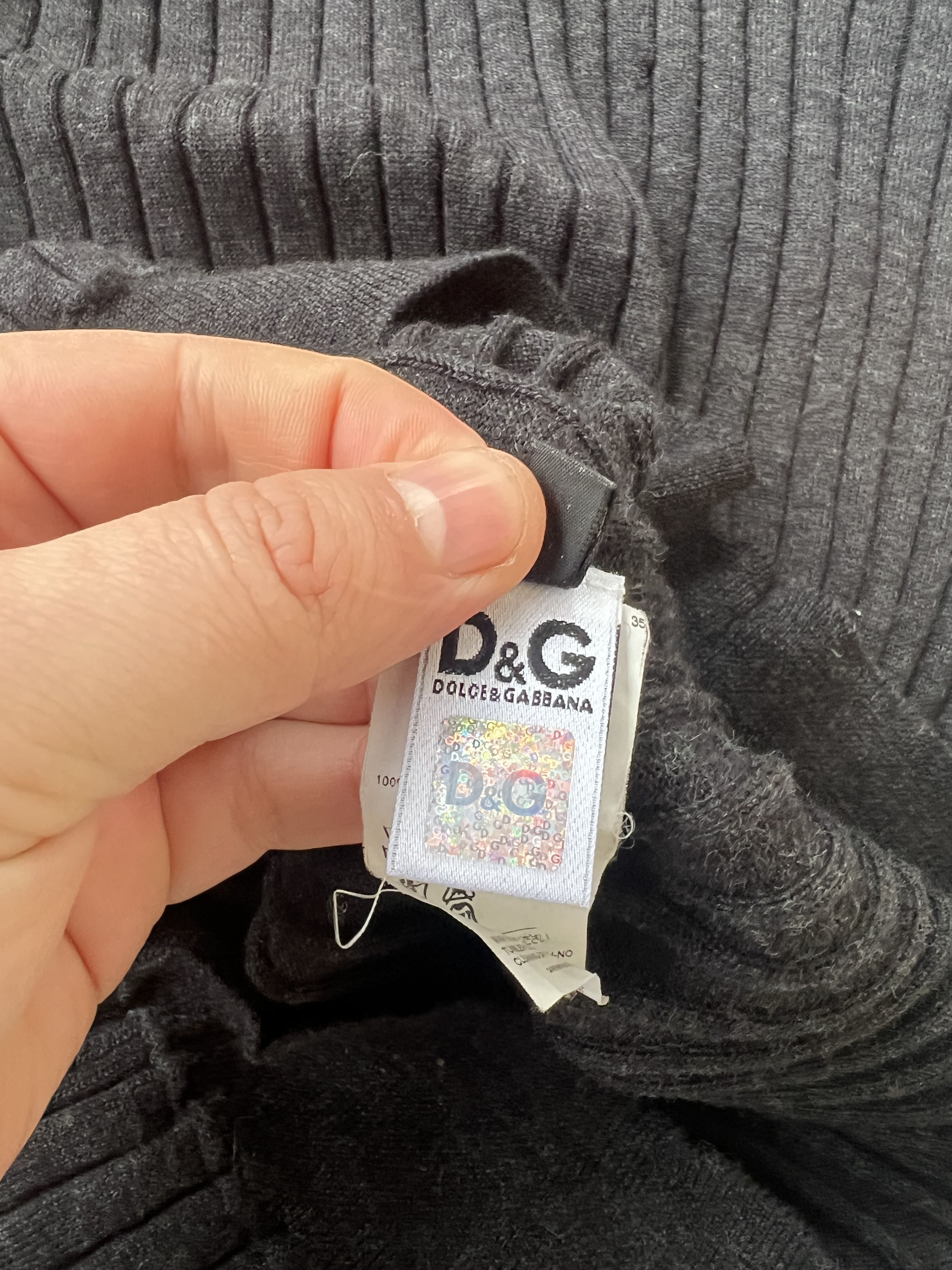 Dolce & Gabbana Dolce & Gabbana Wool Sweater Size US XL / EU 56 / 4 - 8 Thumbnail