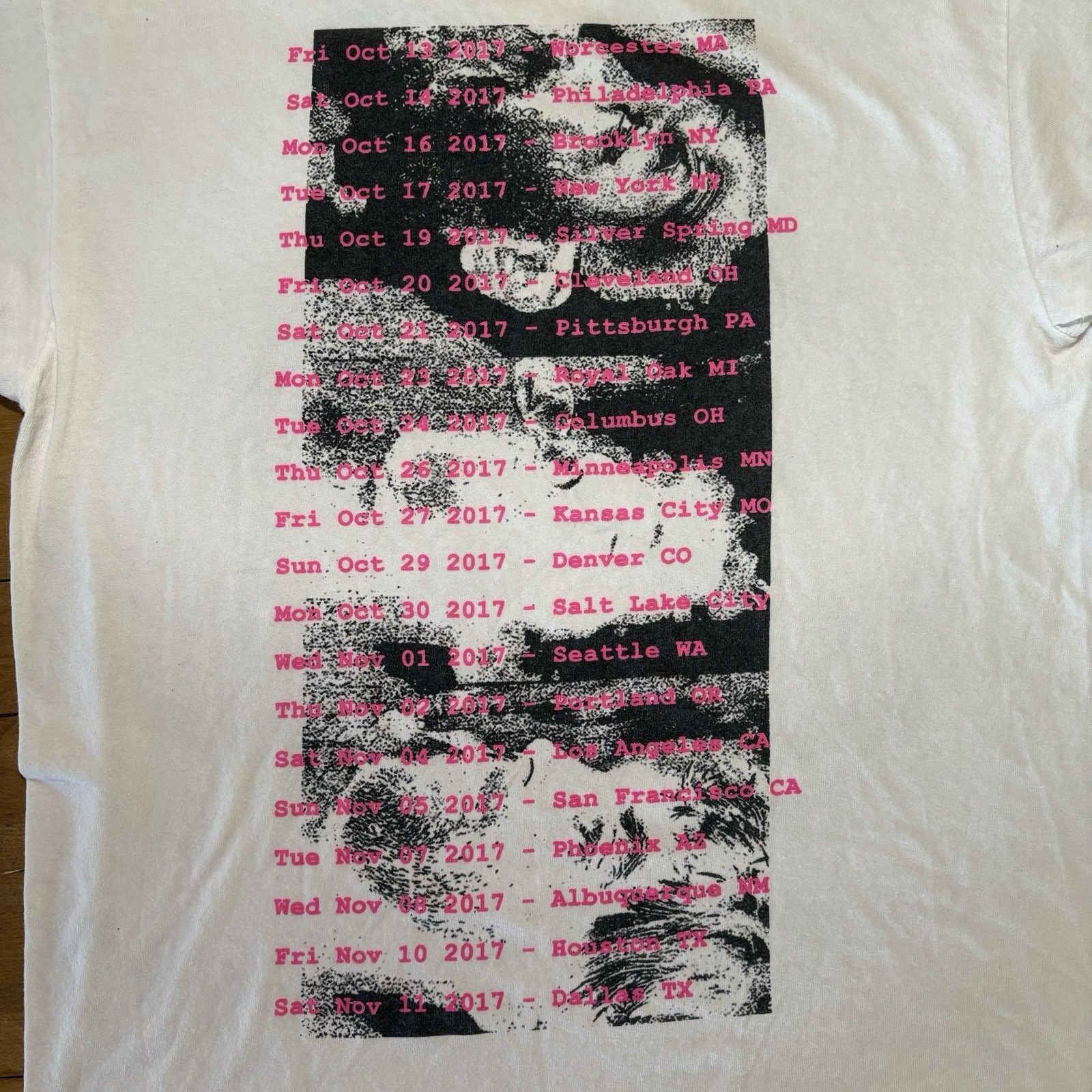 Death Grips 2017 Ministry Concert Tour T-Shirt, Peace Daisy Size US L / EU 52-54 / 3 - 2 Thumbnail
